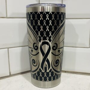 Cancer Butterfly Cup