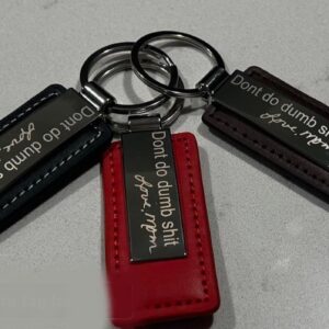 Leather Keychain